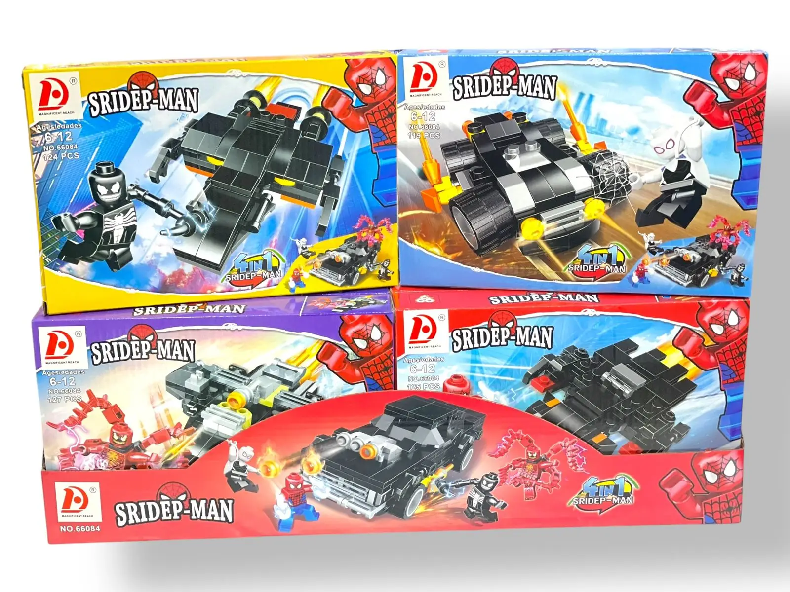 ليجو سبايدر 119 قطعه