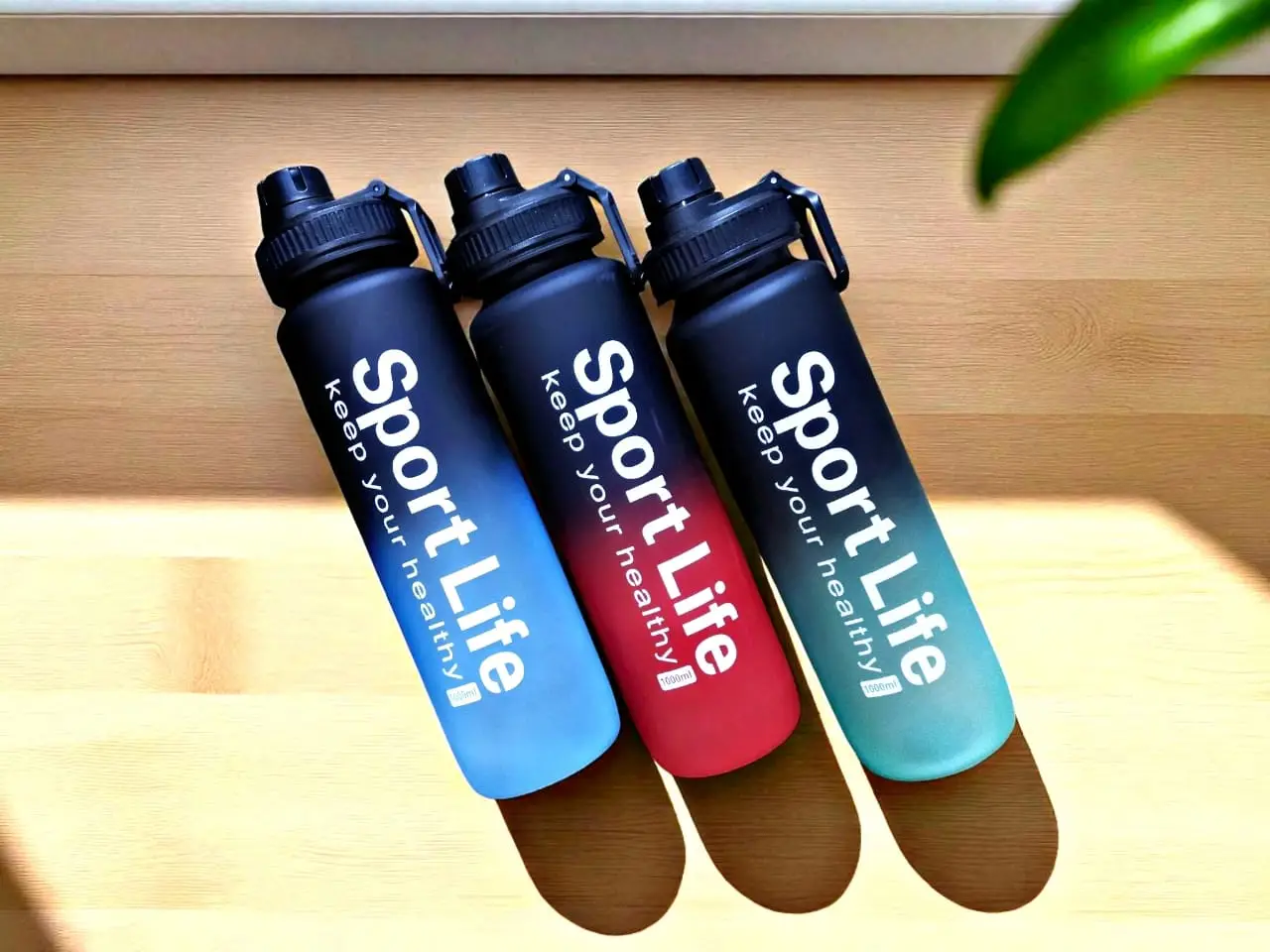 زجاجه سبورت غطاء عادي  1000 ML