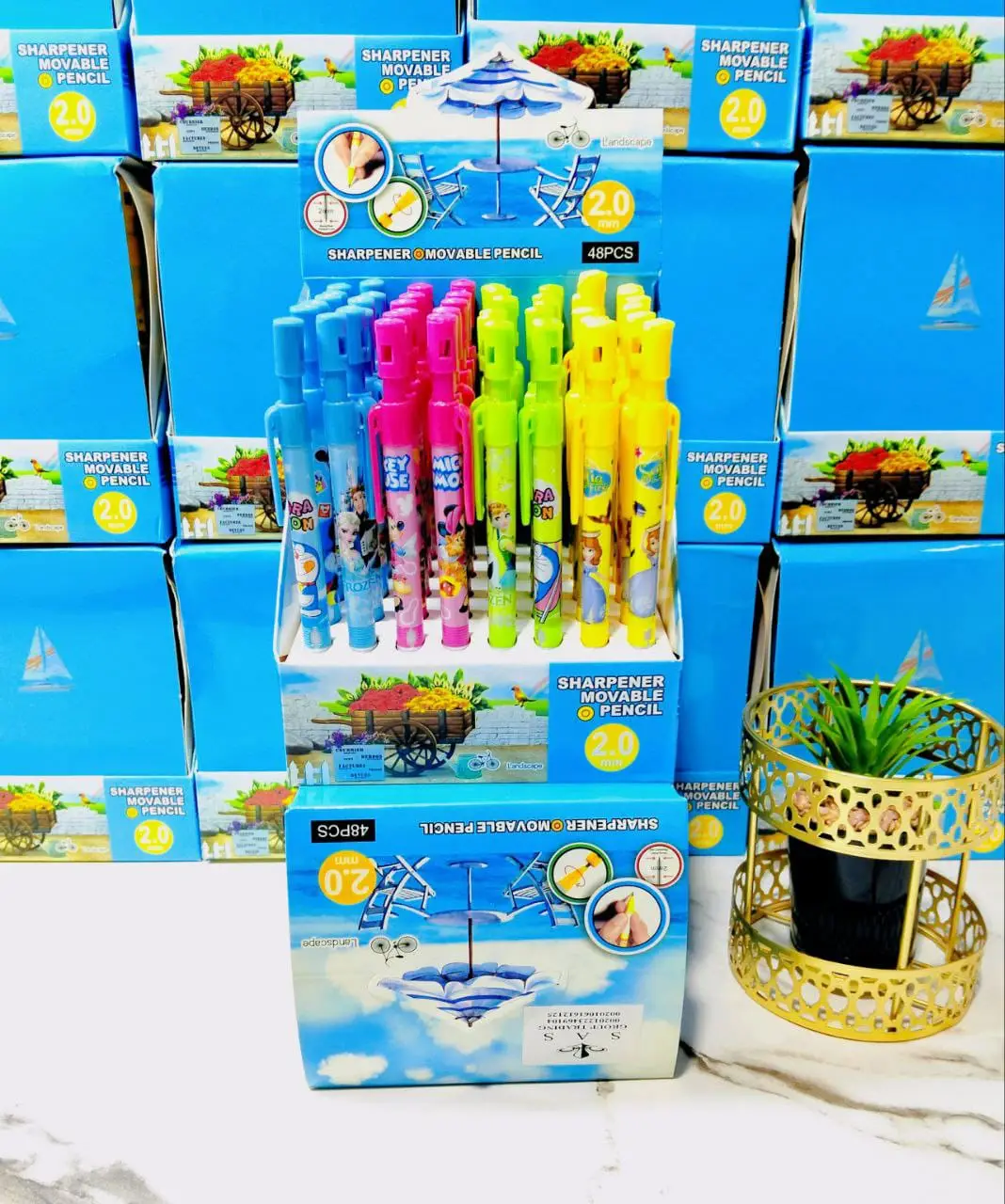 قلم سنون رصاص 2 ملي 4 قطعة ( عرض) - كود 103