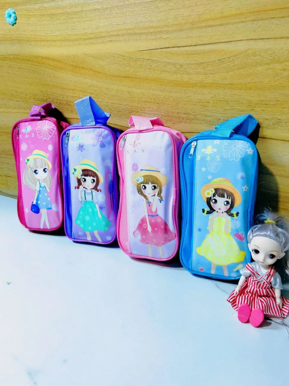 مقلمة أطفال قماش كبير - كود 51