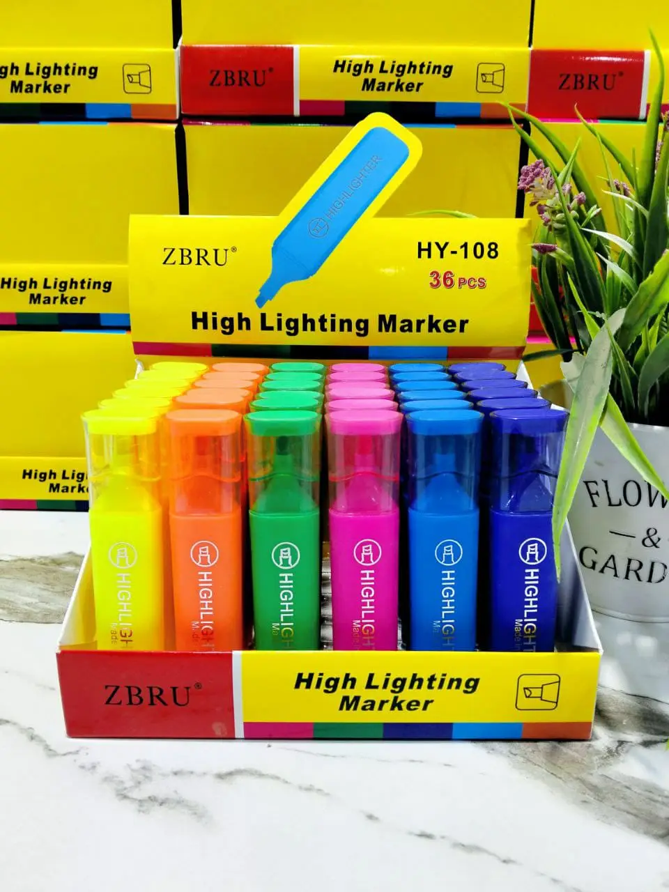 (عرض) 6 قطعة قلم تحديد - كود 237