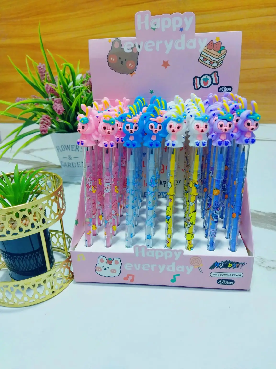 (عرض) 4 قطعة قلم سنون رصاص 11 سن - كود 1