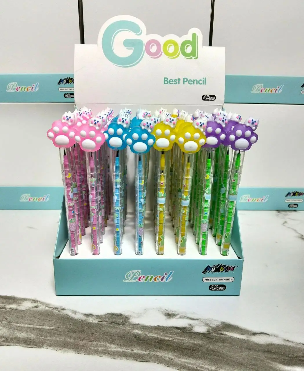 (عرض) 4 قطعة قلم سنون رصاص 11 سن - كود 2