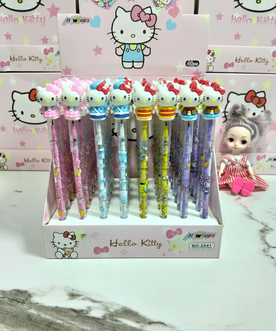 (عرض) 4 قطع قلم سنون رصاص 11 سن - كود 4