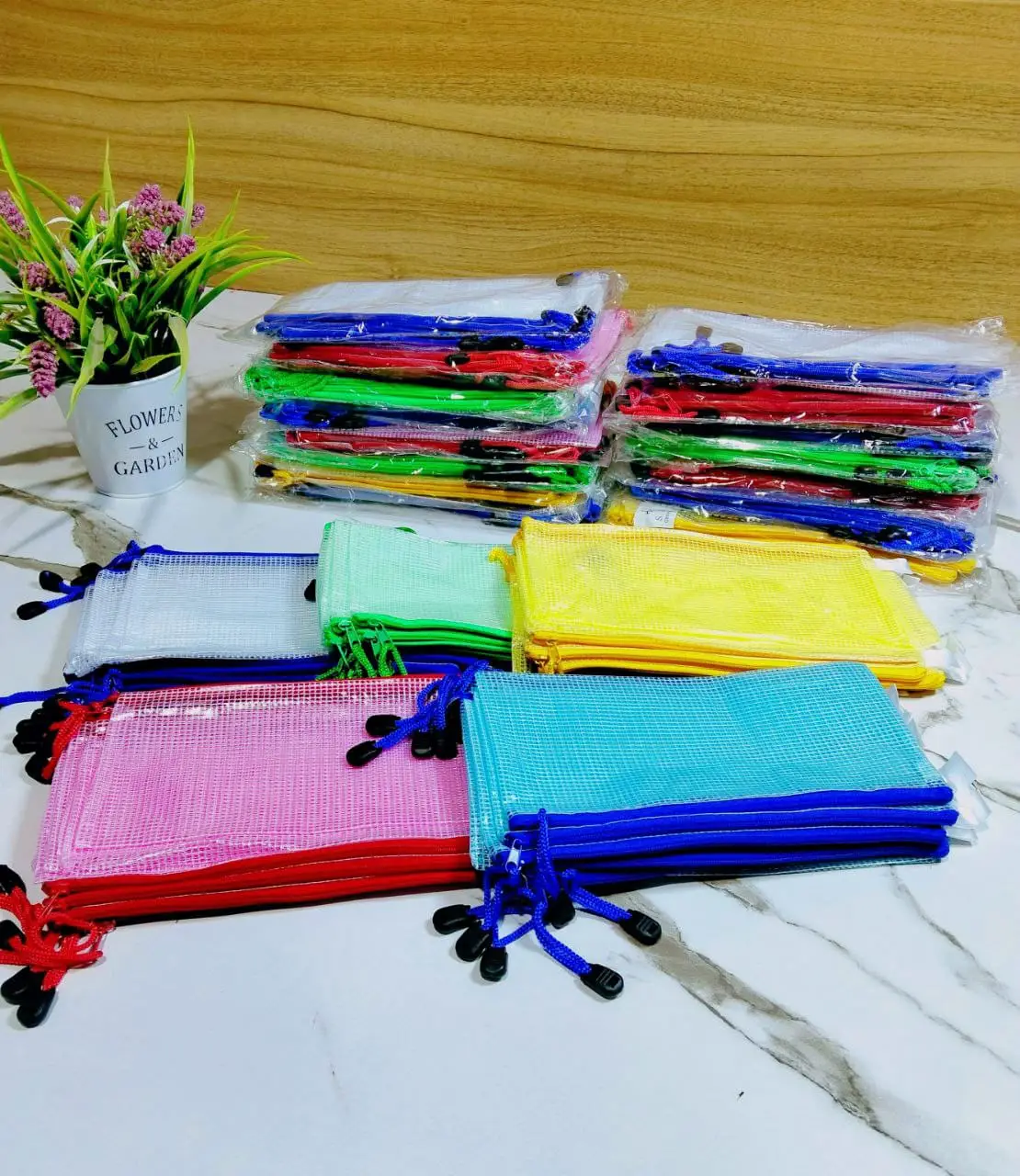 ( عرض ) 3 قطعة مقلمة قماش سوستة - كود 56