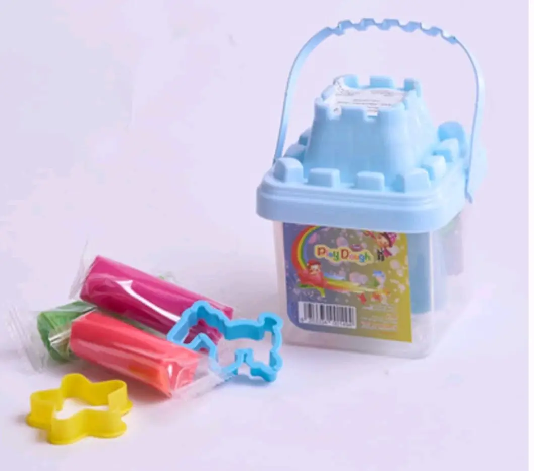 معجون اطفال قلعة 5 قطع (عرض) 2 علبة