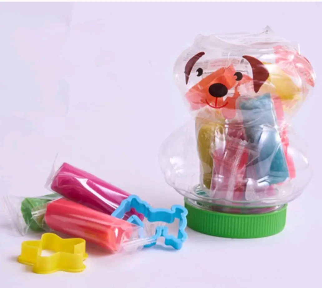 معجون اطفال كلب 6 قطع (عرض) 2 علبة